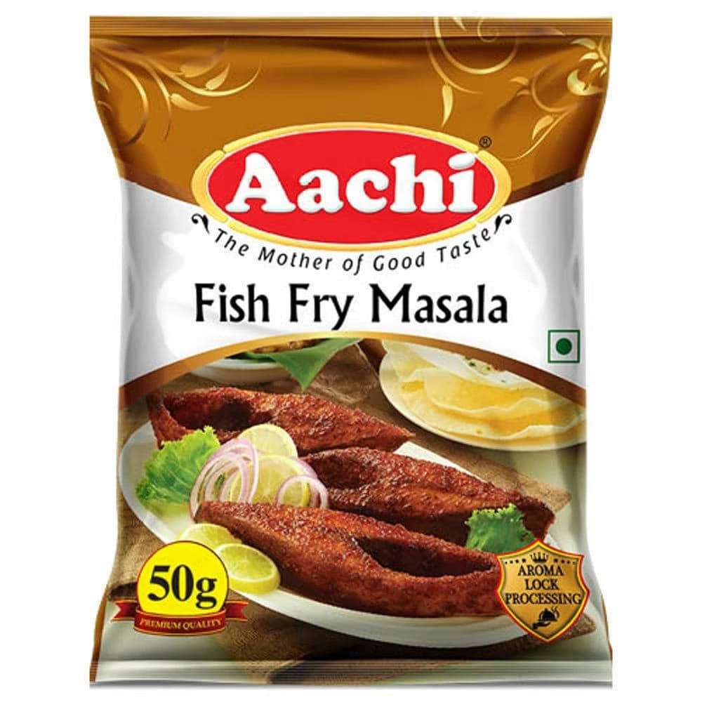 50 G Aachi Fish Fry Masala ShopIndianProductsa