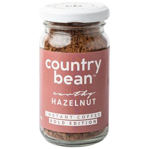 50 G Bottle Country Bean Earthy Hazelnut Bold Instant Coffee Arabica Robusta Blend ShopIndianProductsa