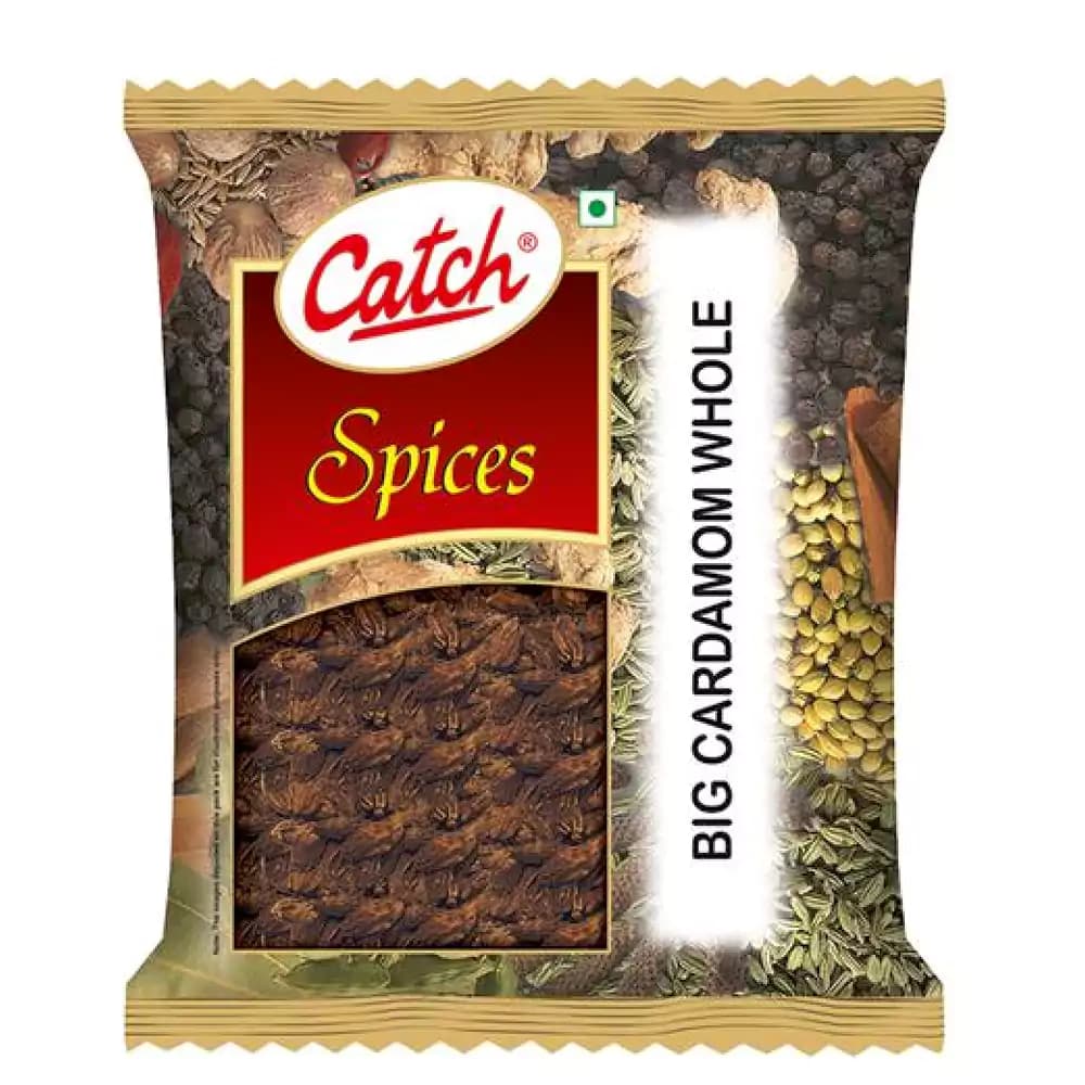 50 G Catch Cardamom Big Black Whole ShopIndianProductsa