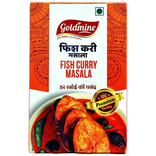 50 G Goldmine Fish Curry Masala Aromatic Spice Blend ShopIndianProductsa