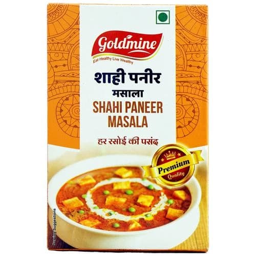 50 G Goldmine Shahi Paneer Masala Aromatic Spice Blend ShopIndianProductsa