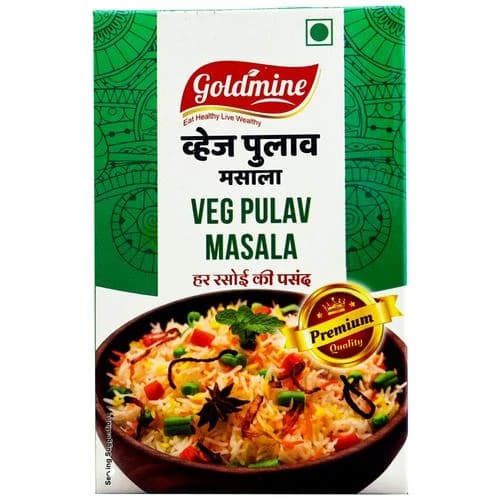 50 G Goldmine Veg Pulao Masala Flavourful Spice Mix ShopIndianProductsa