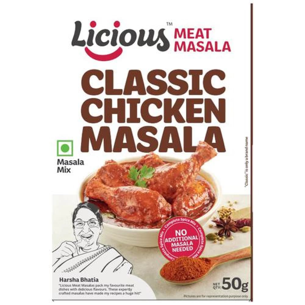 50 G Licious Classic Chicken Masala ShopIndianProductsa