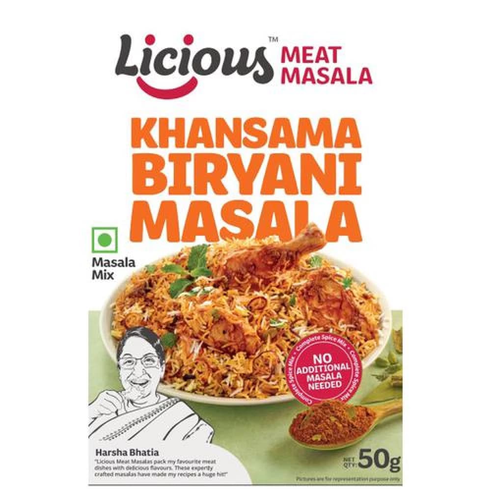50 G Licious Khansama Biryani Masala ShopIndianProductsa