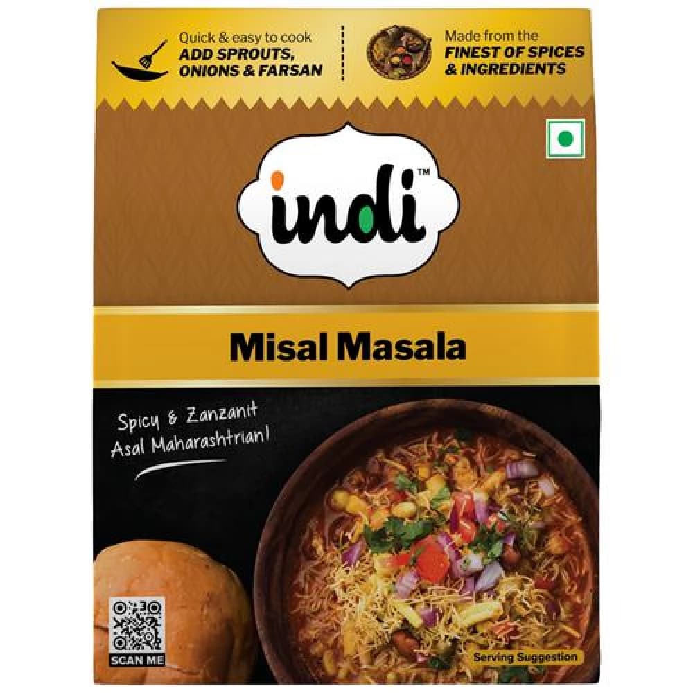 50 G Monocarton Indi Misal Masala Asal Maharashtrian Spicy ShopIndianProductsa