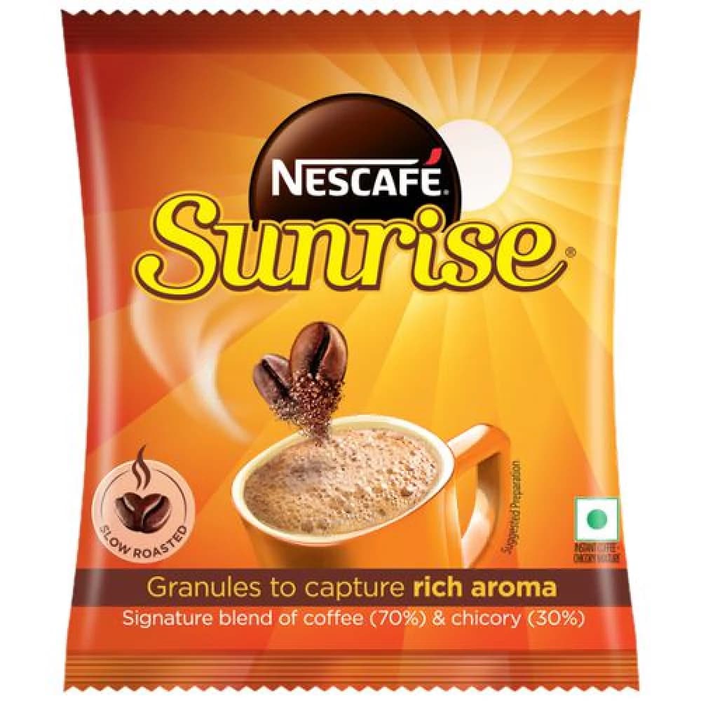 50 G Nescafe Sunrise Instant Coffee Chicory Mixture ShopIndianProductsa