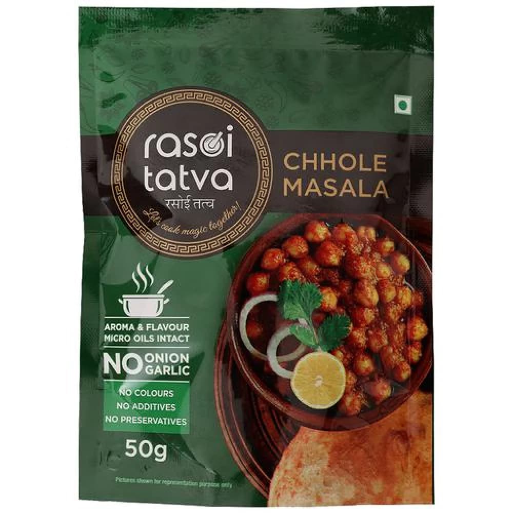 50 G Rasoi Tatva Chhole Masala Premium Quality ShopIndianProductsa