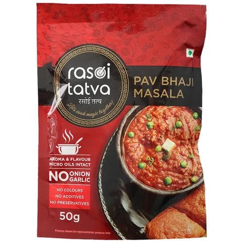 50 G Rasoi Tatva Pav Bhaji Masala Premium Quality ShopIndianProductsa