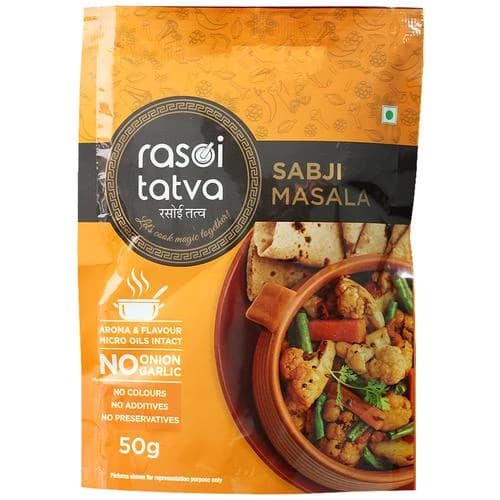 50 G Rasoi Tatva Sabji Masala Premium Quality ShopIndianProductsa