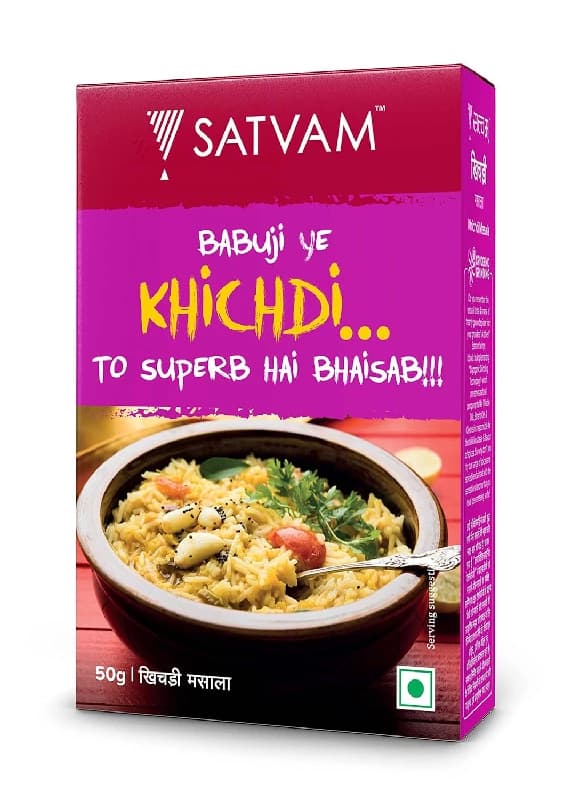 50 G Satvam Khichdi Masala ShopIndianProductsa