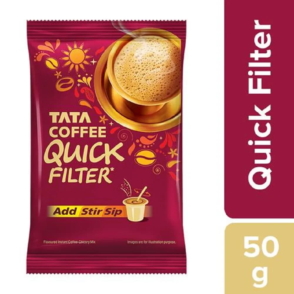 50 G Tata Coffee Quick Filter Authentic Taste ShopIndianProductsa