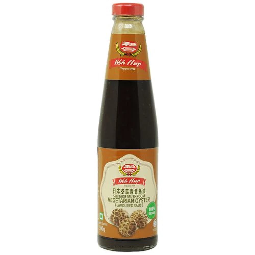 500 G Bottle Woh Hup Shitake Mushroom Vegetarian Oyster Flavor Sauce ShopIndianProductsa