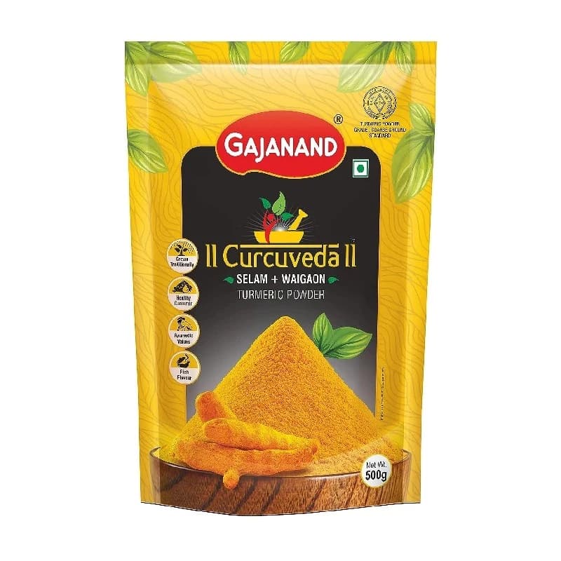 500 G Gajanand Curcuveda ShopIndianProductsa