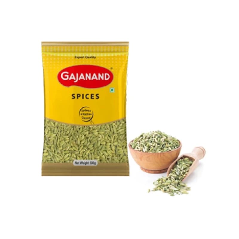 500 G Gajanand Fennel Seeds ShopIndianProductsa