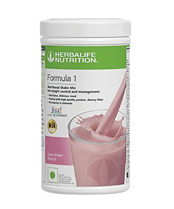 500 G Herbalife Nutrition Formula 1 Nutritional Shake Mix Rose Kheer Flavour ShopIndianProductsa