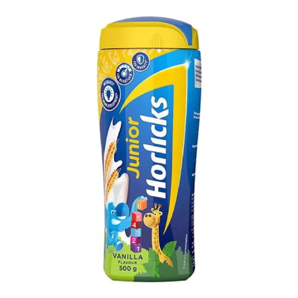 500 G Jar Junior Horlicks 1 To 6 Years Vanilla Flavor ShopIndianProductsa