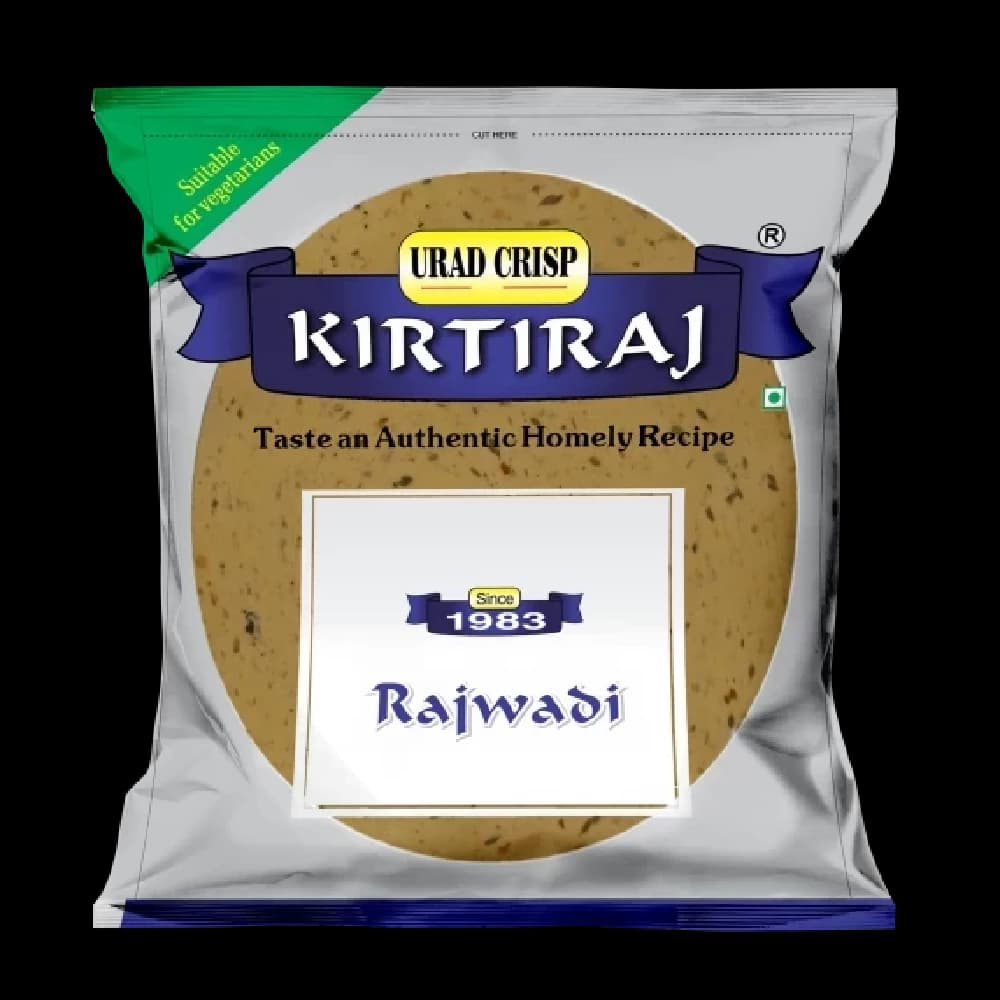 500 G Kirtiraj Rajwadi Papad ShopIndianProductsa