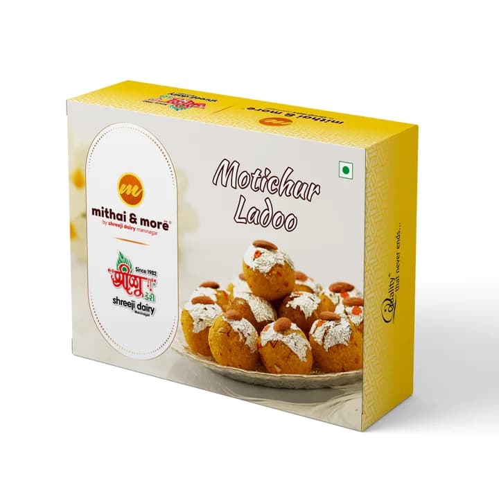 Shreeji Dairy Motichur Ladu — 500 g