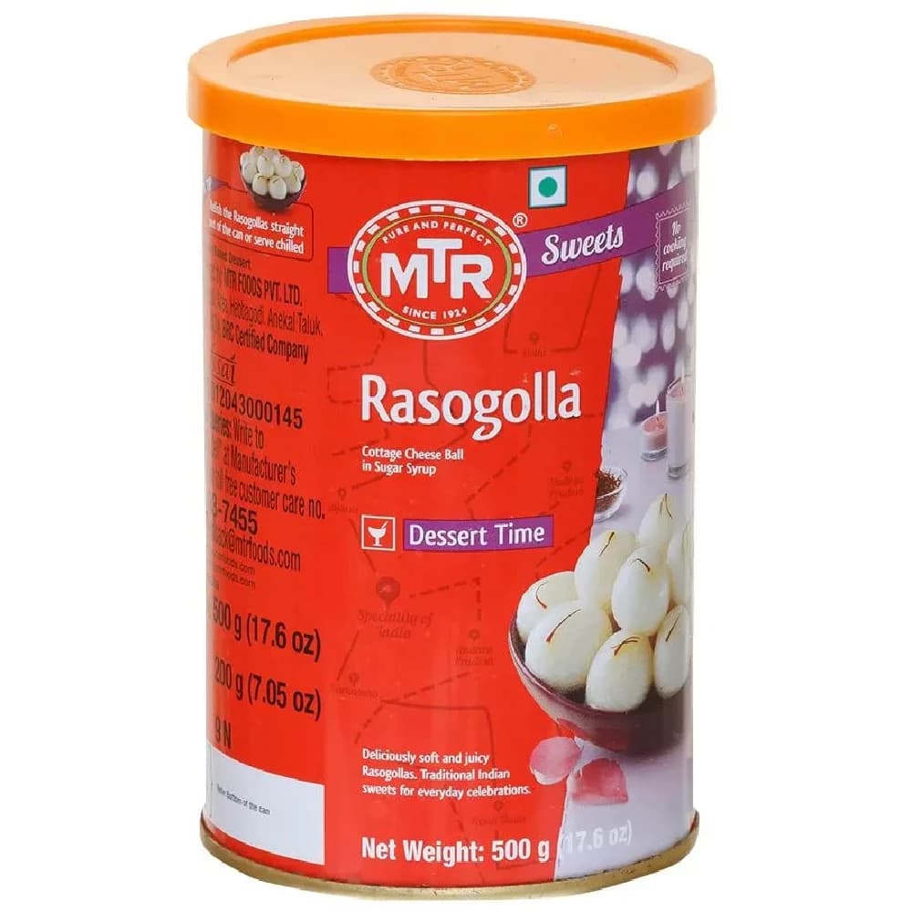 MTR Rasogolla — 500 g