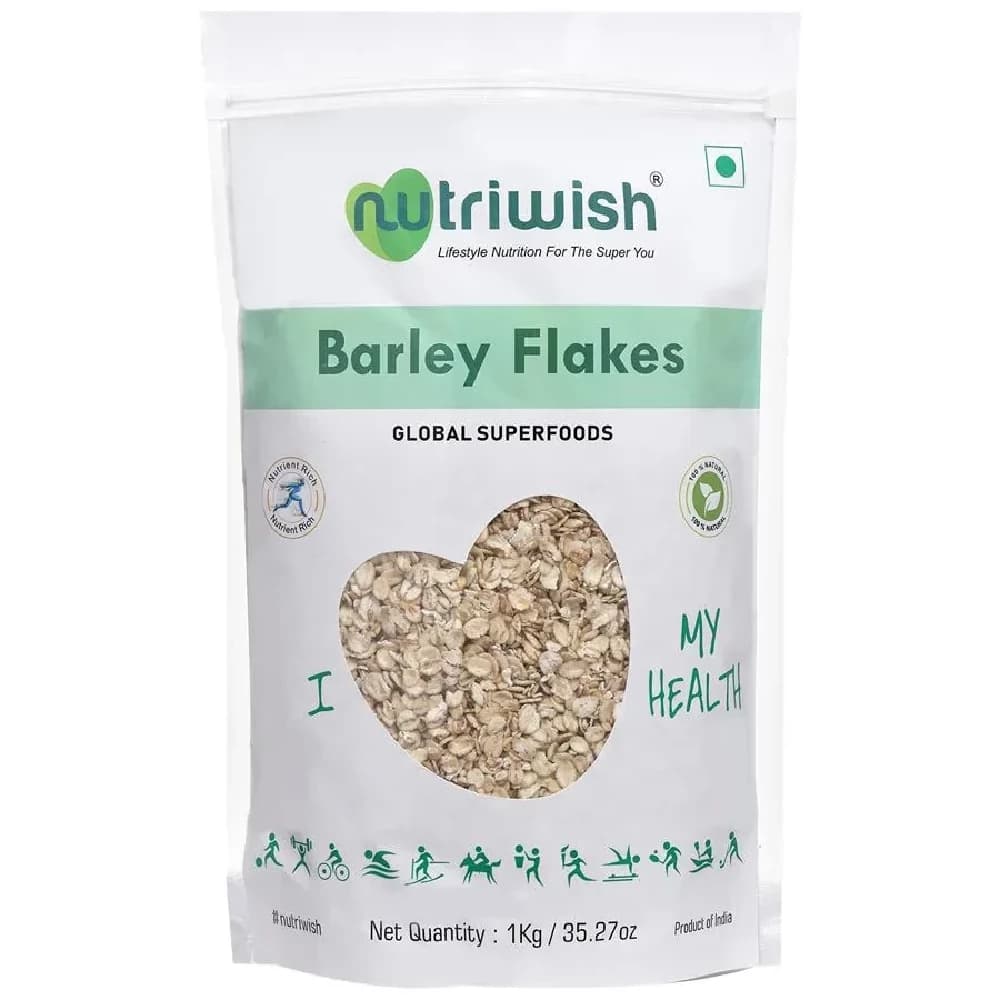 500 G Nutriwish Barley Flakes ShopIndianProductsa
