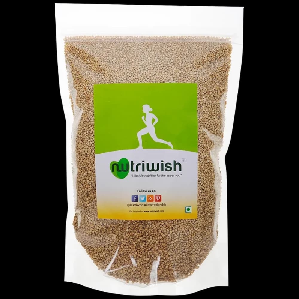 500 G Nutriwish Gluten Free White Quinoa Premium ShopIndianProductsa