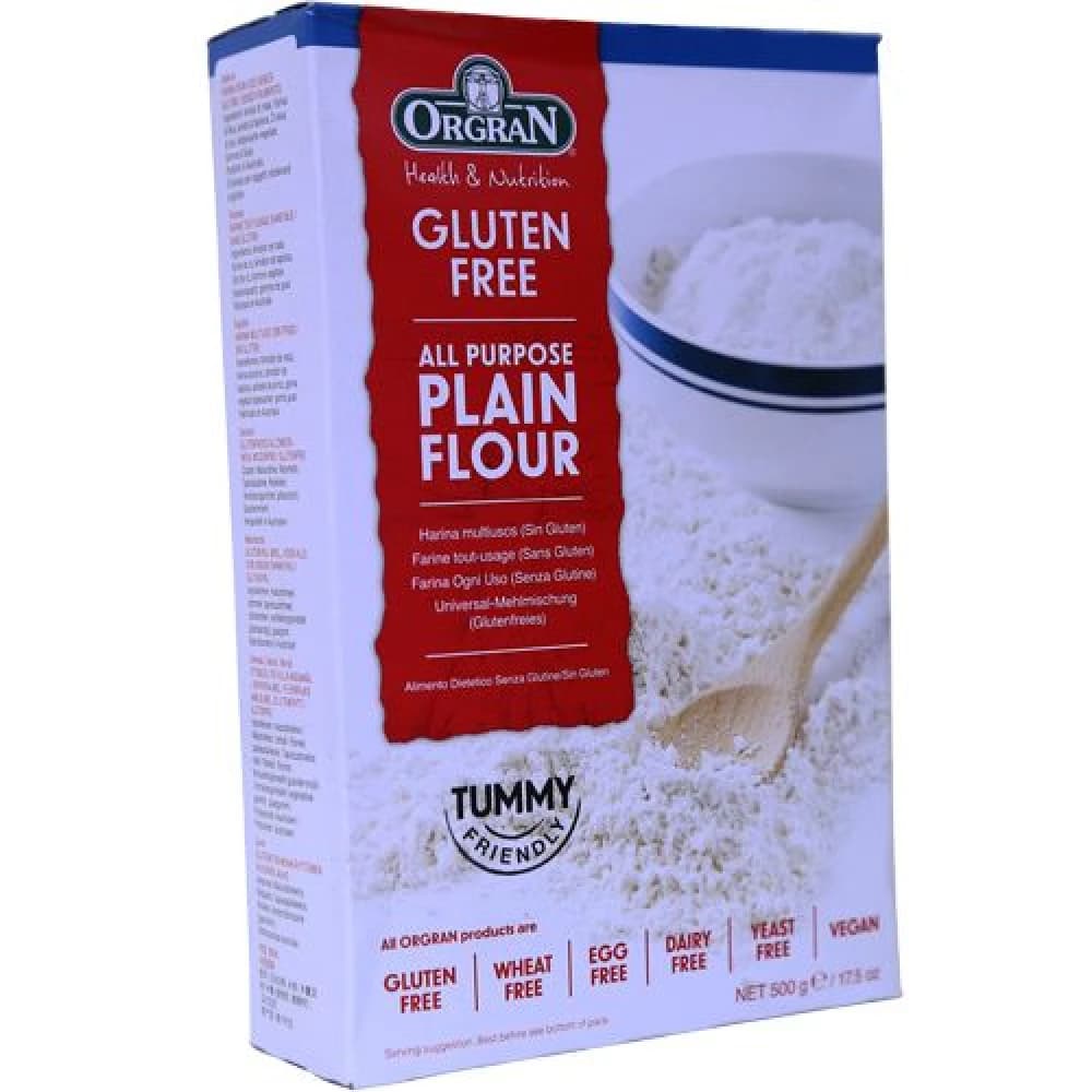 500 G Orgran Plain Flour All Purpose ShopIndianProductsa