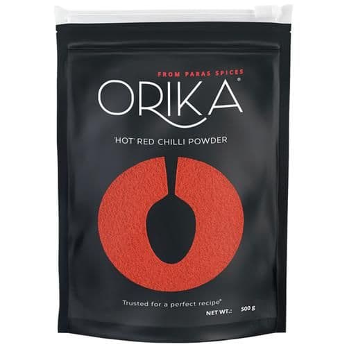 500 G Orika Hot Red Chilli Powder Made From High Heat Value Chillies ShopIndianProductsa