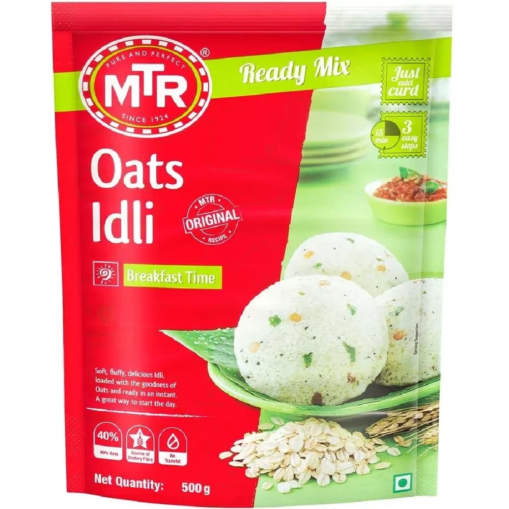 500 G Pouch Mtr Original Oats Idli Ready Mix ShopIndianProductsa