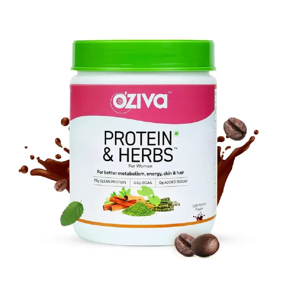 500 G Protein Herbs For Women 23G Whey Protein Cafe Mocha ShopIndianProductsa