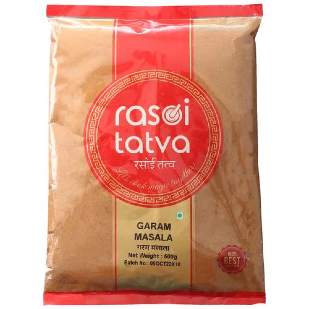 500 G Rasoi Tatva Garam Masala Powder 100Percent Natural ShopIndianProductsa
