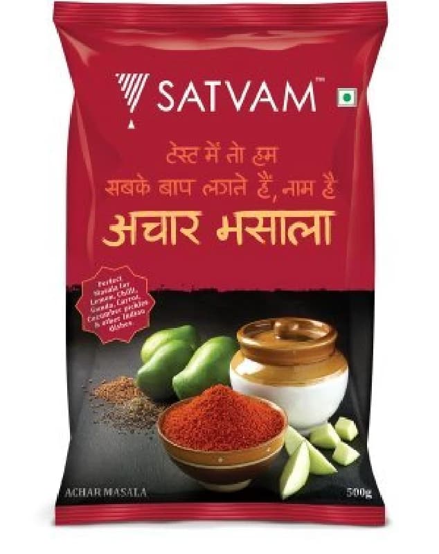 500 G Satvam Achar Pickle Masala ShopIndianProductsa