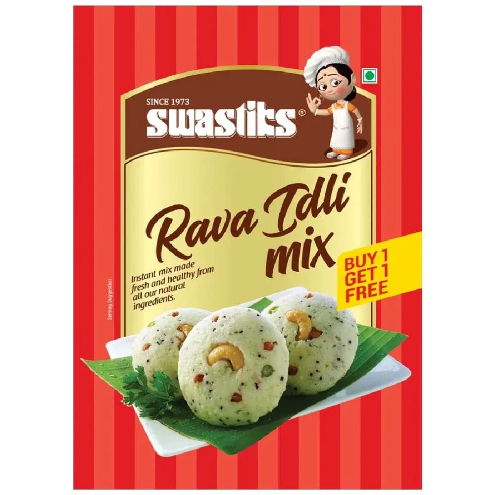 500 G Swastiks Ready To Mix Rava Idly ShopIndianProductsa