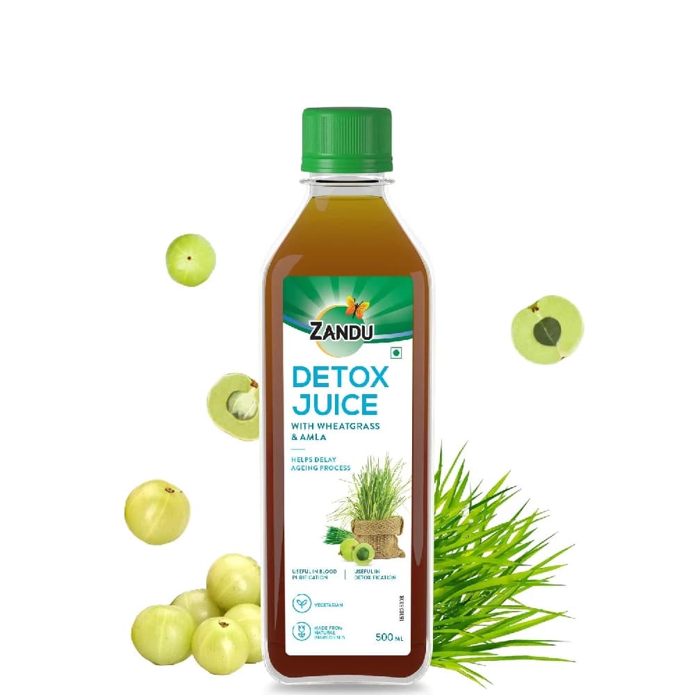 500 Ml Zandu Detox Juice ShopIndianProductsa