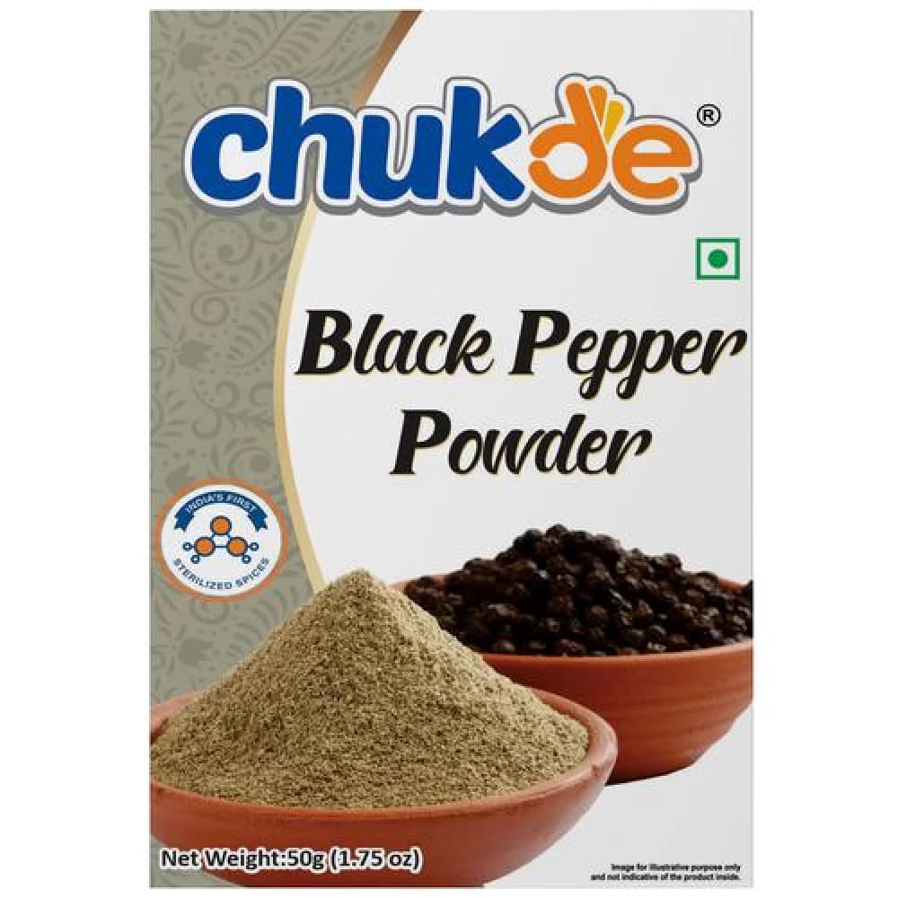 50G Chukde Black Pepper Powder ShopIndianProductsa