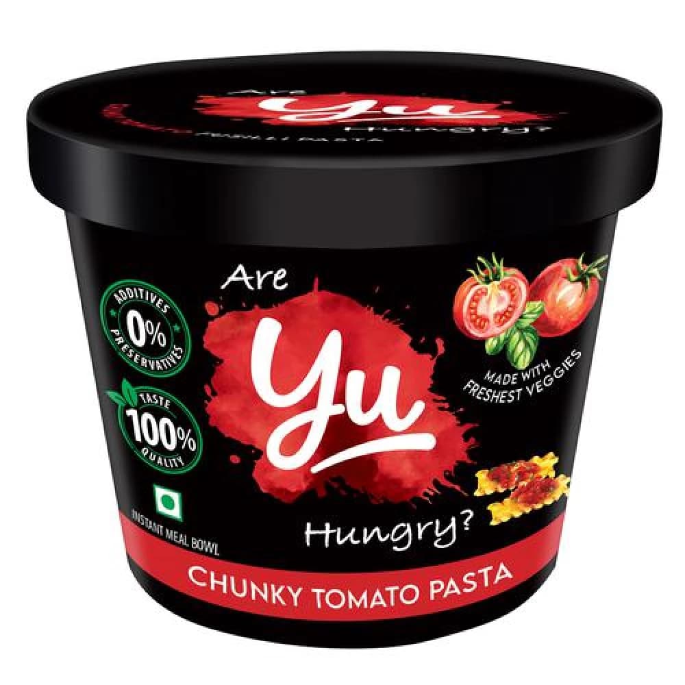 55 G Yu Chunky Tomato Instant Cup Pasta Wholesome ShopIndianProductsa