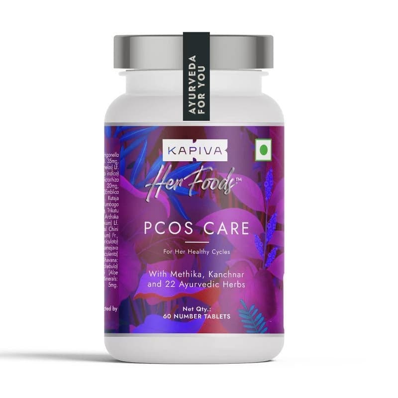 60 capsules kapiva ayurveda her foods pcos care shopindianproductsa