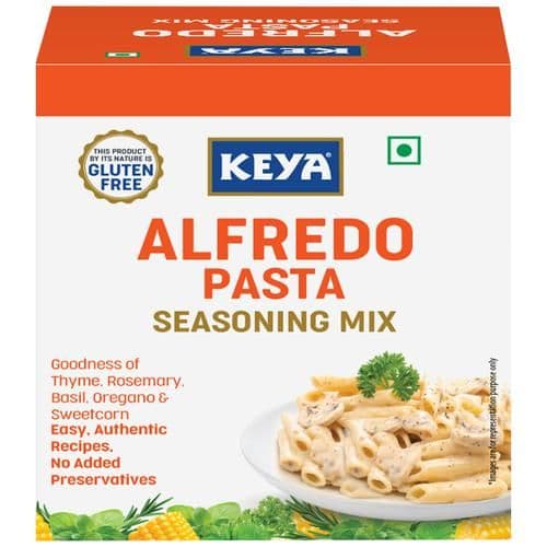 60 G 4N X 15 G Each Keya Alfredo Pasta Seasoning Mix Easy ShopIndianProductsa