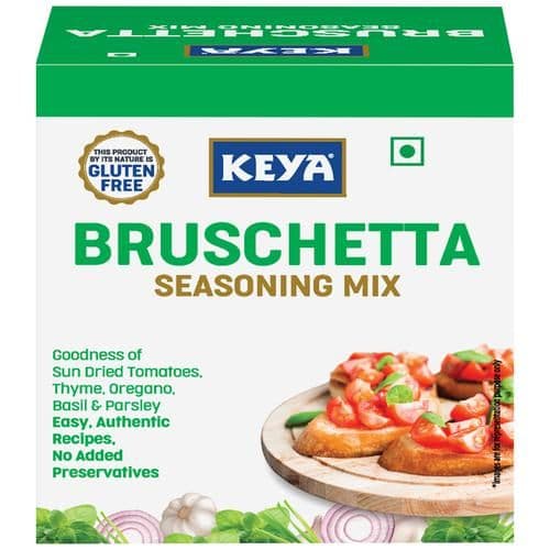 60 G 4N X 15 G Each Keya Bruschetta Seasoning Mix Easy ShopIndianProductsa