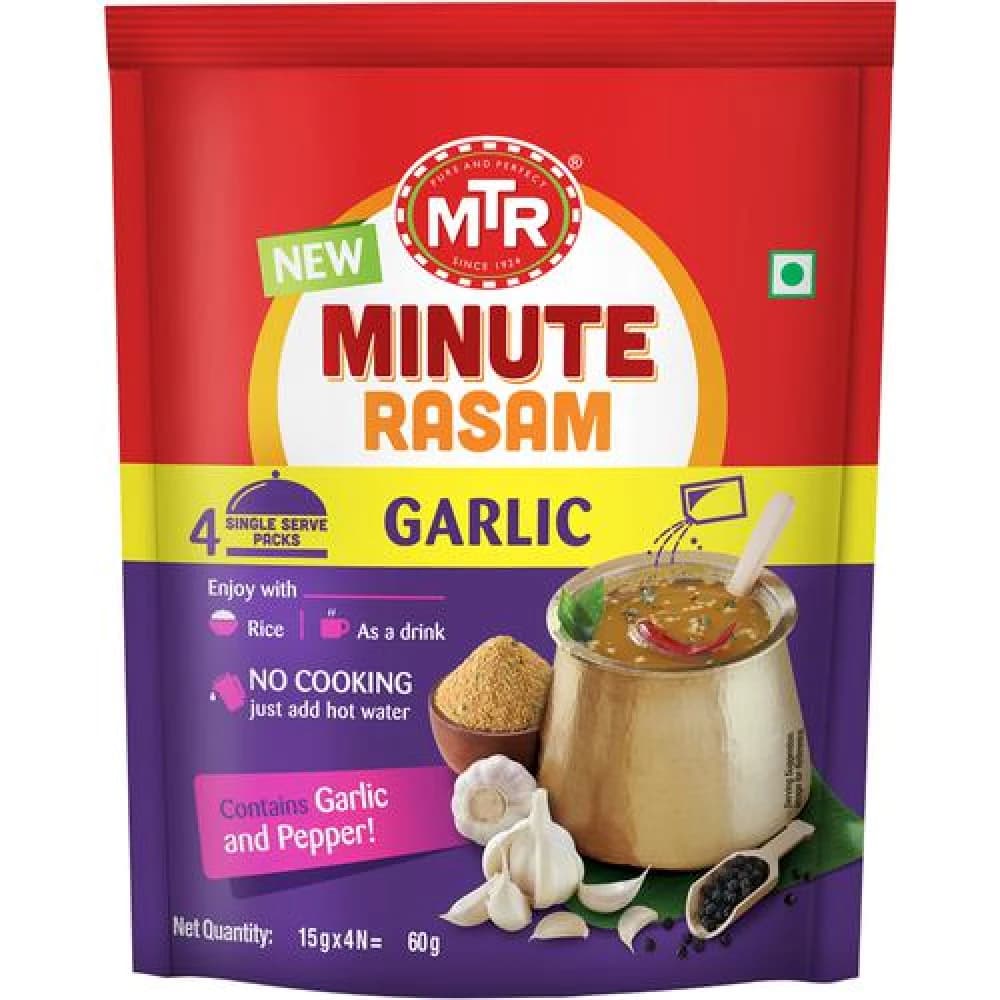 60 G Mtr Minute Garlic Rasam ShopIndianProductsa