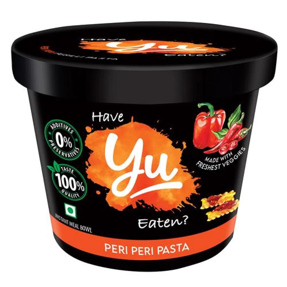 60 G Yu Peri Peri Instant Cup Pasta Wholesome ShopIndianProductsa