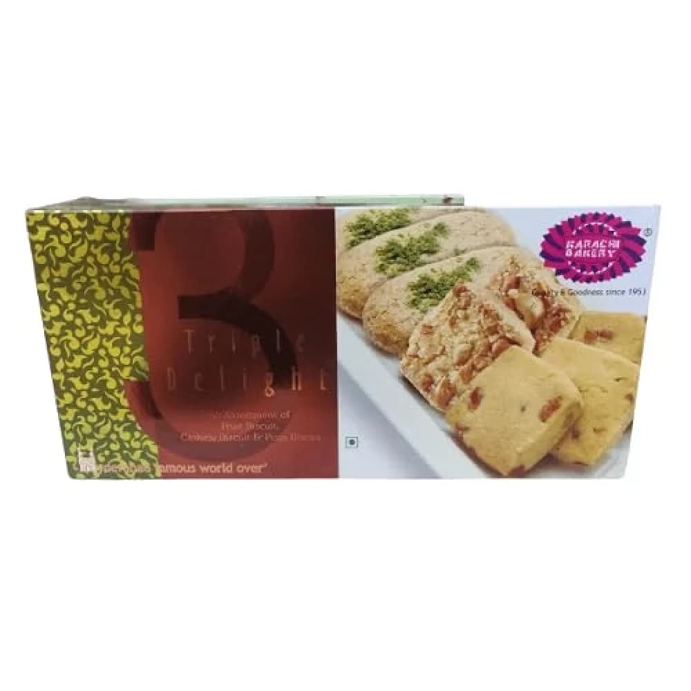 600 G Karachi Bakery Triple Delight ShopIndianProductsa