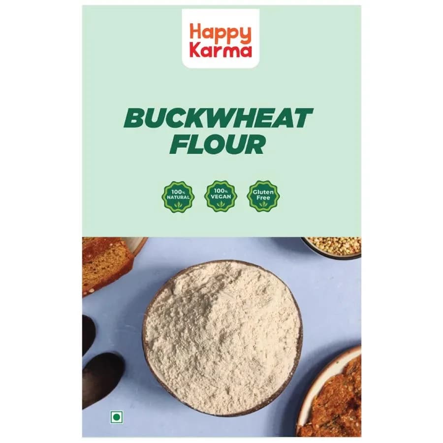 Happy Karma Hulled Buckwheat Flour — 650 g