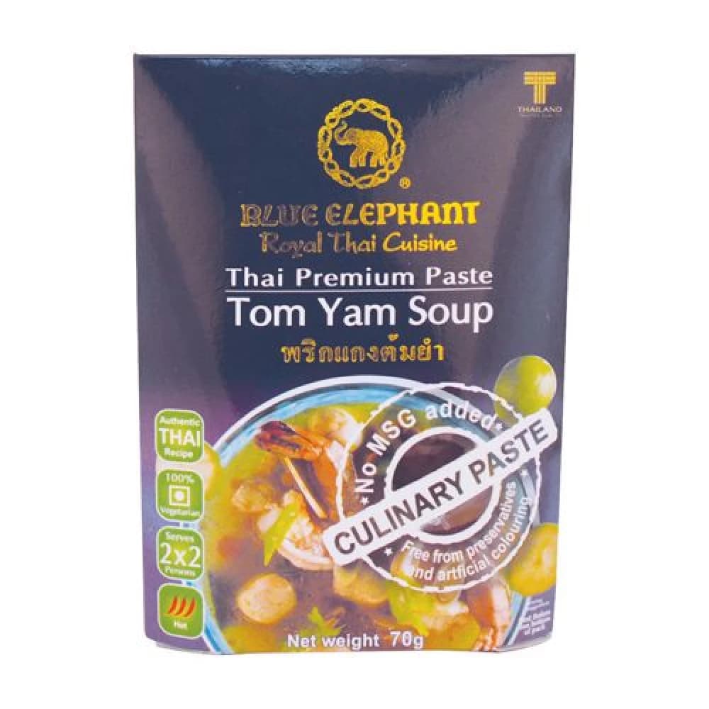 70 G Blue Elephant Royal Thai Cuisine Premium Paste Tom Yam Soup No Preservatives ShopIndianProductsa