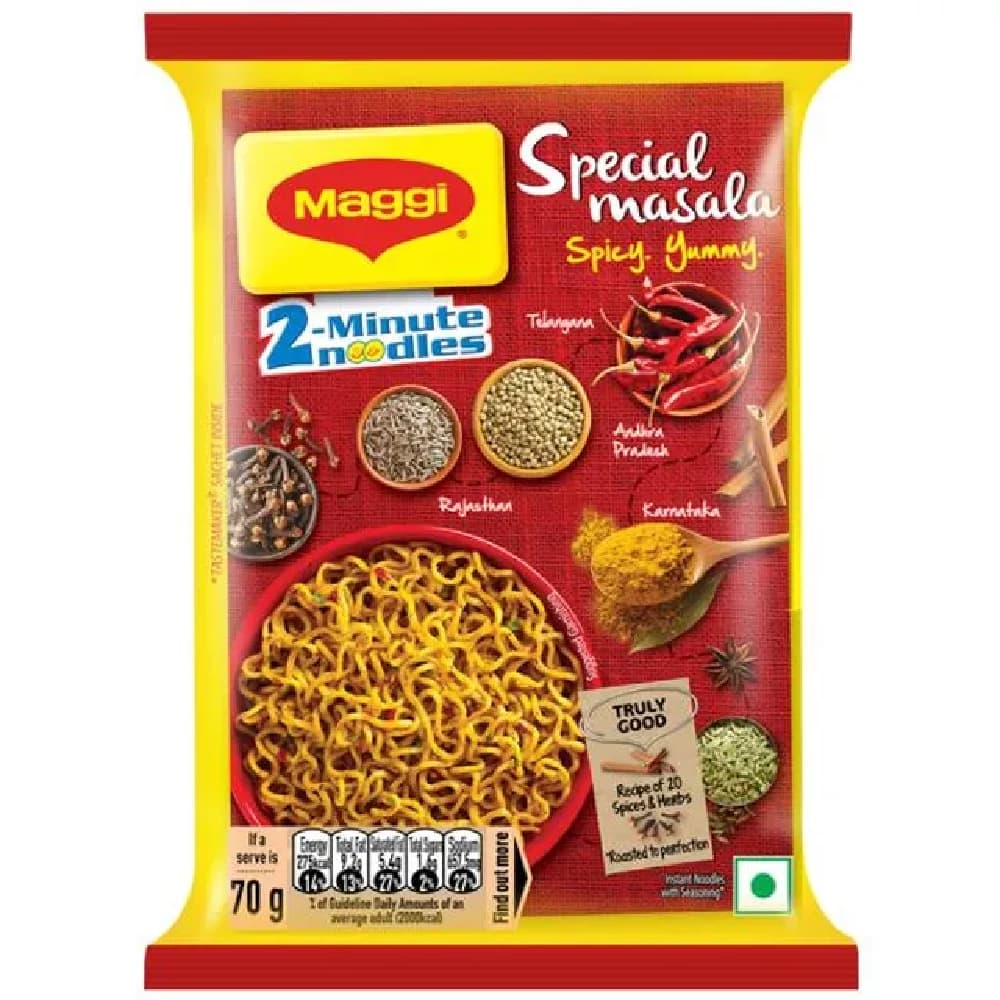 70 G Maggi 2 Minute Instant Noodles Special Masala ShopIndianProductsa