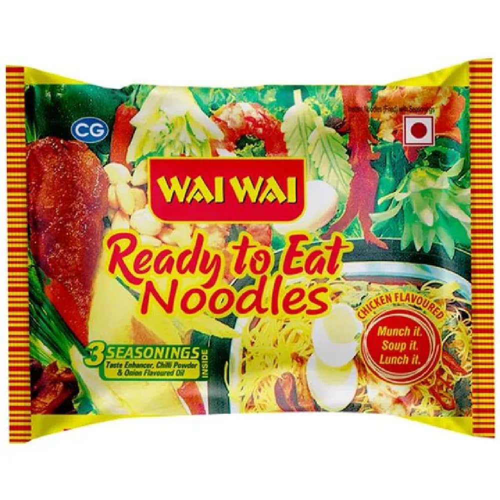 70 G Wai Wai Ready To Eat Chicken Noodles ShopIndianProductsa