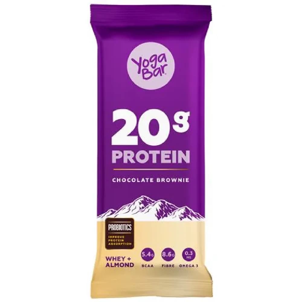 70G Yoga Bar 20G Protein Bar Chocolate Brownie No Added Sugar Loaded With Fibre ShopIndianProductsa