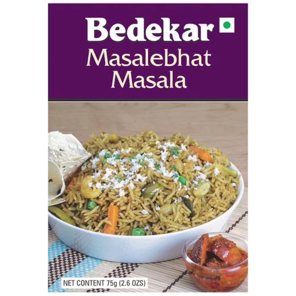 75 G Box Bedekar Masalebhat Masala 100Percent Natural Pure ShopIndianProductsa