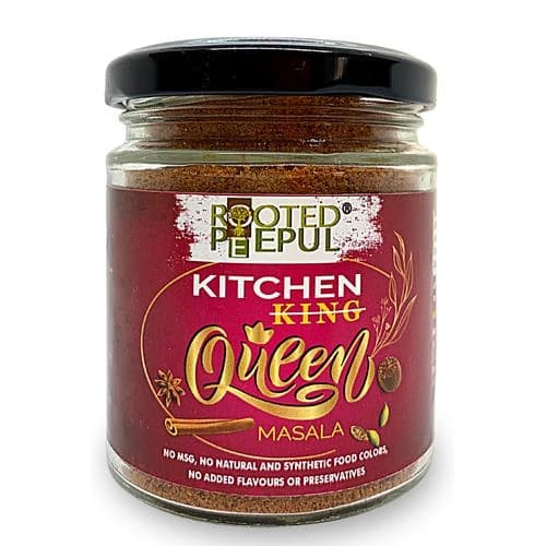 75 G Rooted Peepul Kitchen Queen Masala No Added Flavours Preservatives ShopIndianProductsa