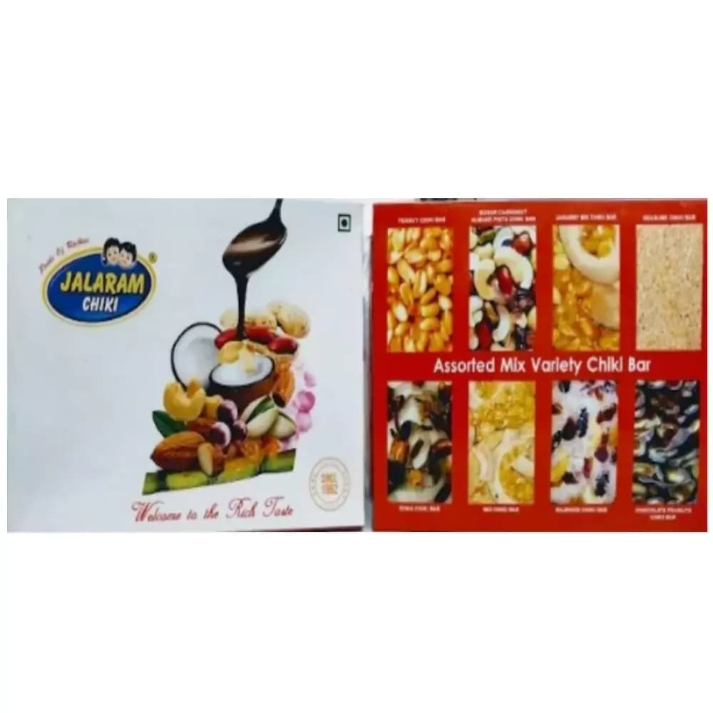 Jalaram Assorted Mix Variety Chiki — 750 g