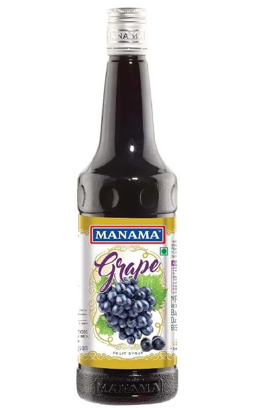 750 Ml Manama Grape Fruit Syrup Mixer For Mocktails And Cocktails ShopIndianProductsa